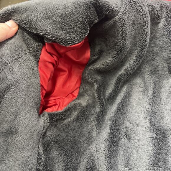 Calvin Klein Down Lined Puffer Jacket Hooded Women's Medium Red - Picture 7 of 16